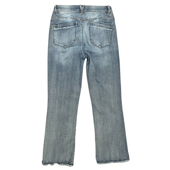 Democracy Ab Solution Bootcut Jeans Women’s Size 2 Blue Stretch Tummy Control - Picture 14 of 14